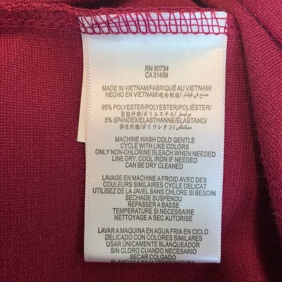 BCBGENERATION hot fuchsia pink stretchy mini skirt Sz M - Picture 6 of 9